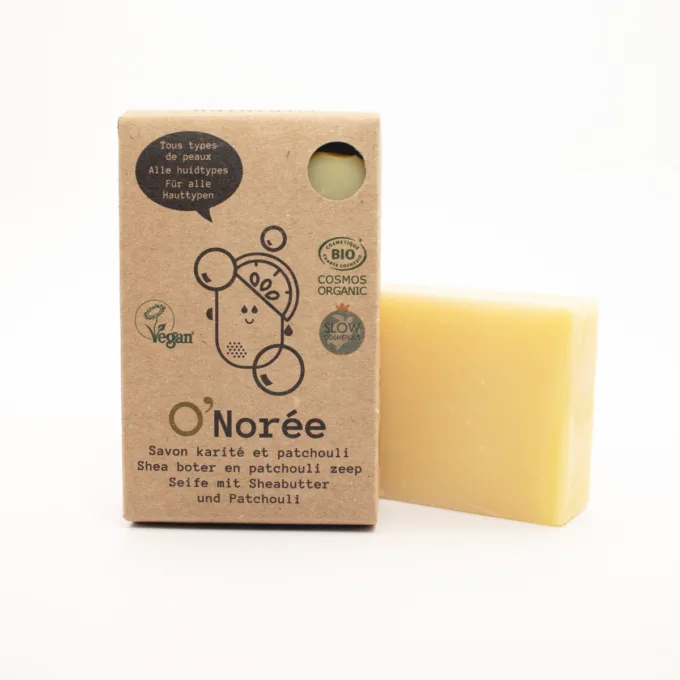 O'Norée, savon karité et patchouli